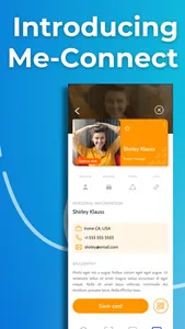 Me Connect a Networking App screenshot 0
