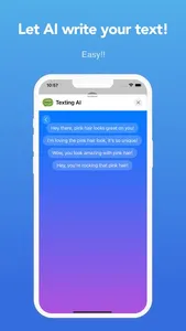 Texting AI screenshot 2