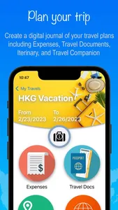 Travel Assistant & Diary screenshot 1