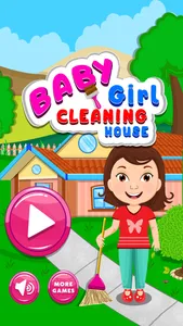 Baby Girl House Cleaning screenshot 0