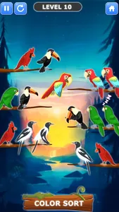 Bird Sort Color Puzzle Games screenshot 4