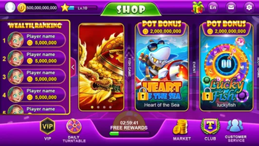 Fish Slots-Arcade Fishing Game screenshot 1