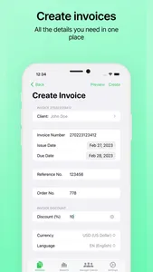 Small Business Invoicer screenshot 3