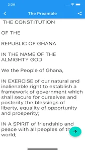 Constitution of Ghana (Gh) screenshot 1