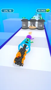 Knit Gun Run screenshot 1