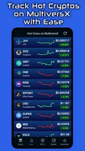 MultiversX Tracker screenshot 7