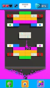 Diamond Brickout 3D screenshot 1