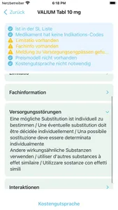 Medikamente & Kostengutsprache screenshot 1