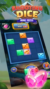 Shooting Dice Merge Puzzle screenshot 1