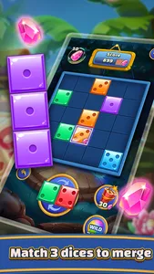 Shooting Dice Merge Puzzle screenshot 2