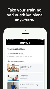 Impact Fitness Virtual screenshot 2