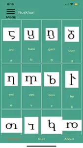 Learn Georgian Alphabet! screenshot 2