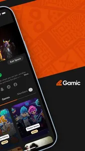 Gamic: Spaces, Chat & Connect screenshot 1