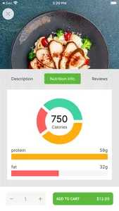 Max Fit Meals App screenshot 2