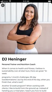 DJ Heninger Fitness screenshot 6