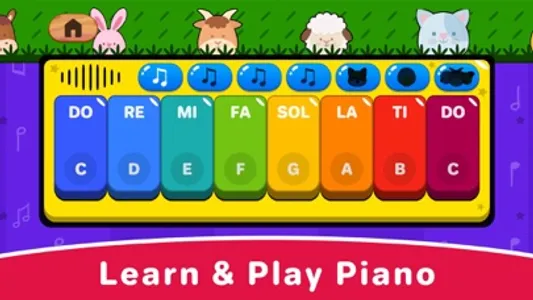 Baby Piano & Kids Music Games screenshot 0