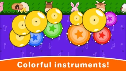 Baby Piano & Kids Music Games screenshot 1