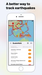 QuakeMate: Track Earthquakes screenshot 0