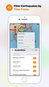 QuakeMate: Track Earthquakes screenshot 2