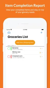 Grocery List - Shopping Lists screenshot 3