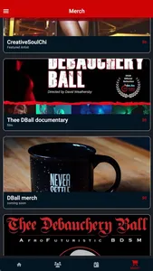 Thee Debauchery App screenshot 2