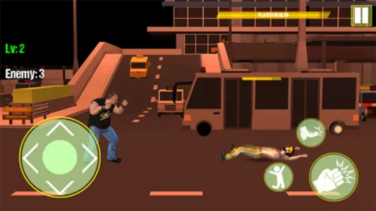 Bodybuilder Fight Karate Games screenshot 1