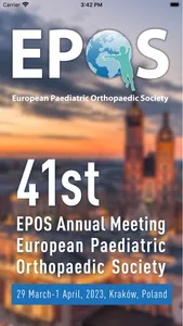 41st Annual Meeting EPOS2023 screenshot 0