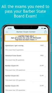 Barber Exam Center screenshot 2