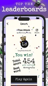 Qwert - The Typing Word Game screenshot 7