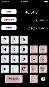 Athlete's Calculator screenshot 0