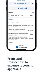 Nexonia Expenses screenshot 3