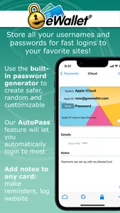 eWallet - Password Manager screenshot 3