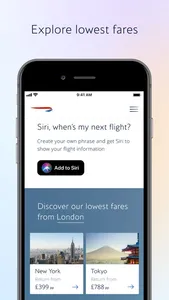 British Airways screenshot 3
