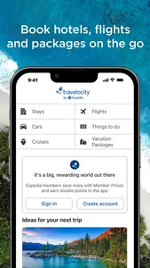 Travelocity Hotels & Flights screenshot 0