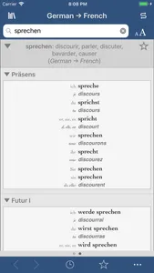 Ultralingua French-German screenshot 1