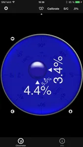 Clinometer + bubble level screenshot 1