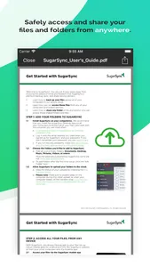 SugarSync screenshot 2