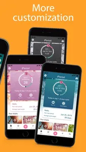 iPeriod Period Tracker + screenshot 1