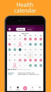 iPeriod Period Tracker + screenshot 2