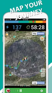 iBiker Cycling & Heart Trainer screenshot 1