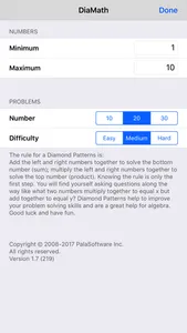 DiaMath (Diamond Math) screenshot 1