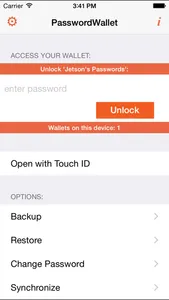 PasswordWallet - All Inclusive screenshot 0