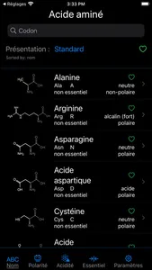 iAmino - Amino Acids screenshot 5