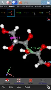 iMolecular Builder screenshot 1