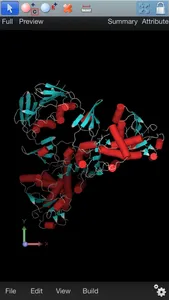 iMolecular Builder screenshot 2