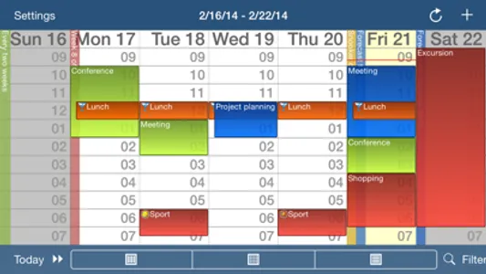 CalenGoo Calendar screenshot 2