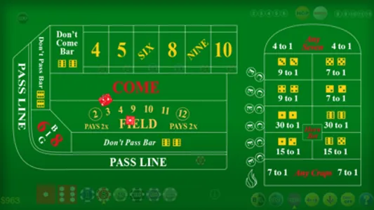 Craps Deluxe screenshot 0