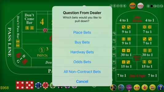 Craps Deluxe screenshot 2