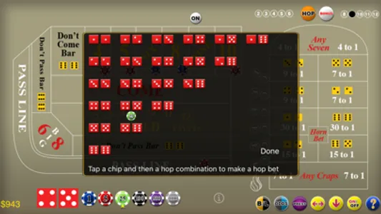 Craps Deluxe screenshot 3