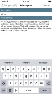 TypeIt4Me Touch screenshot 5